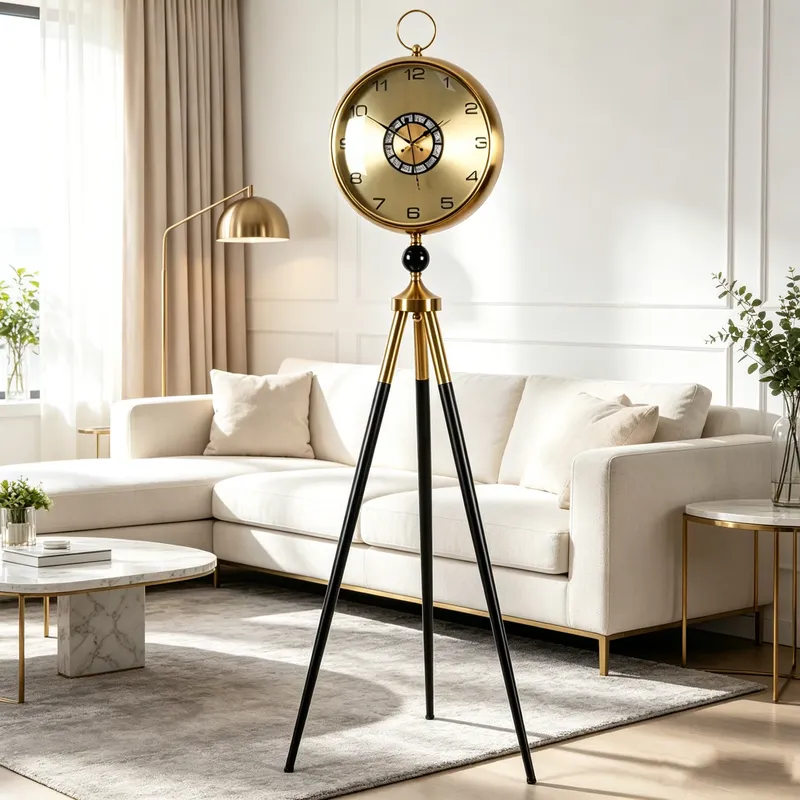 Zwarte gouden tripod staande k - Art Craft Room recensie en prijs