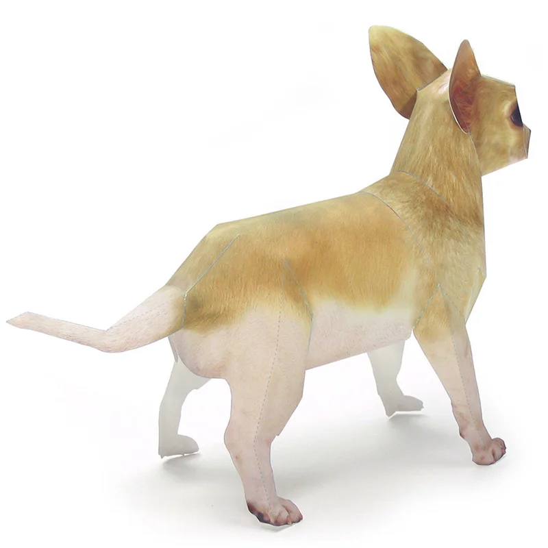 Chihuahua Hond Origami Art Hui - Art Craft Cardboard recensie en prijs