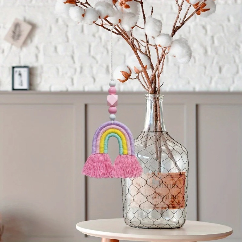 Regenboog Windgongjes Geweven  - Art And Craft For Nursery recensie en prijs