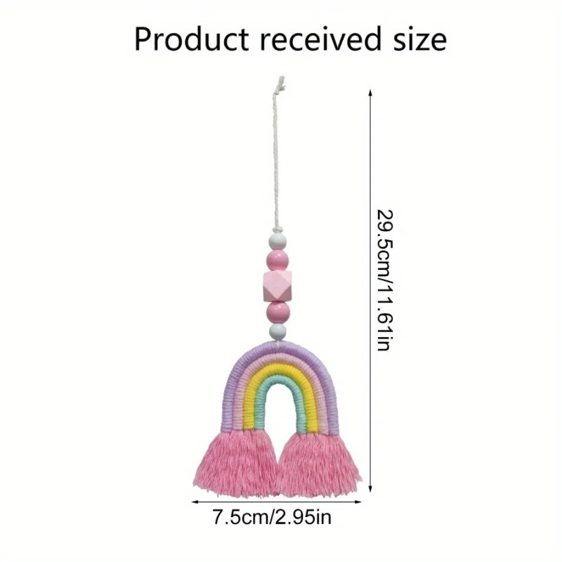 Regenboog Windgongjes Geweven  - Art And Craft For Nursery recensie en prijs