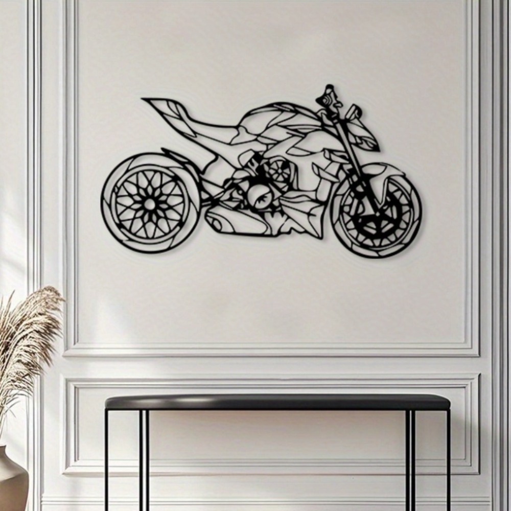 Motorfiets wanddecoratie sculp - Art Craft Room recensie en prijs