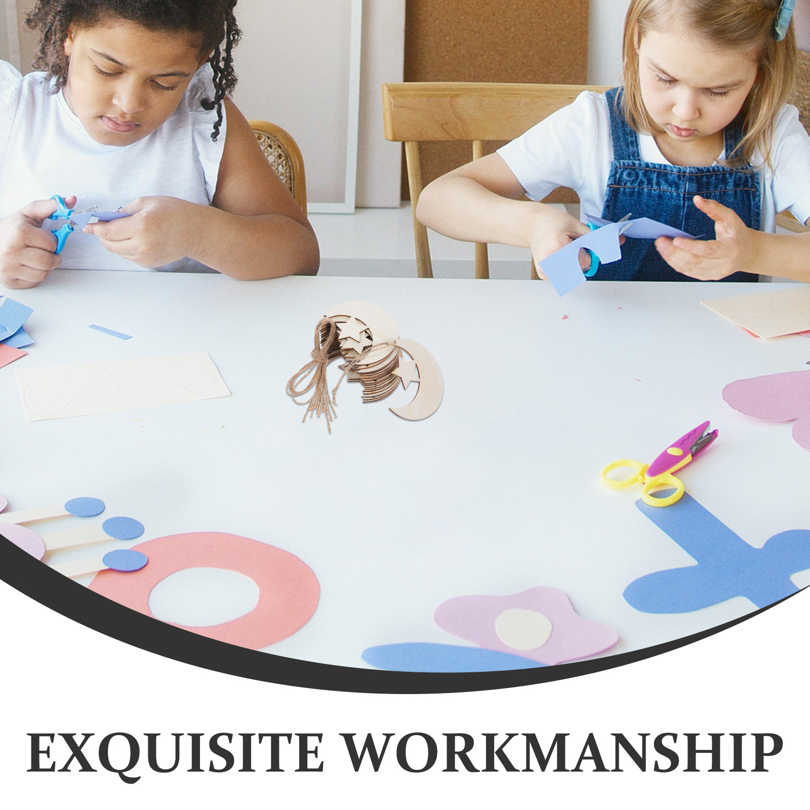 20 stuks onafgewerkte houten m - Art And Craft For Nursery recensie en prijs