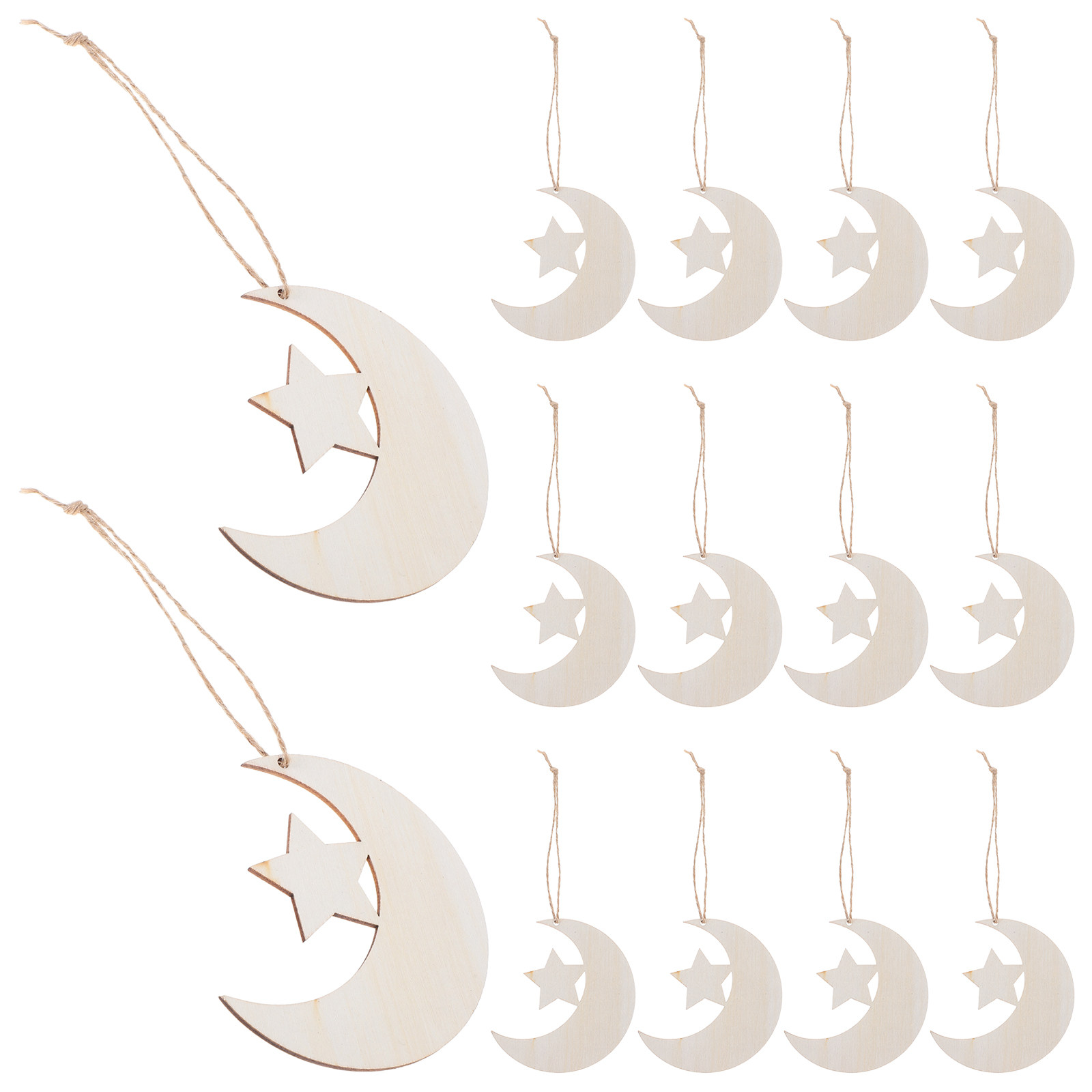 20 stuks onafgewerkte houten m - Art And Craft For Nursery recensie en prijs