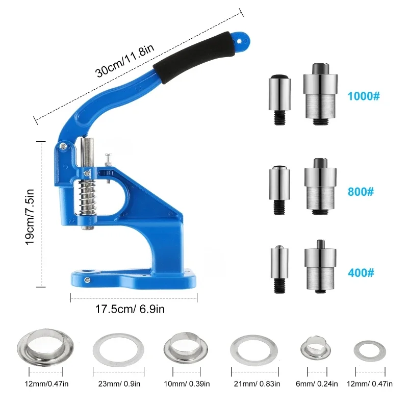Grommet Oogje Machine Handpers - Art Craft Description recensie en prijs