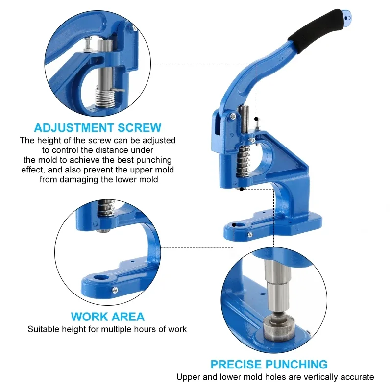 Grommet Oogje Machine Handpers - Art Craft Description recensie en prijs