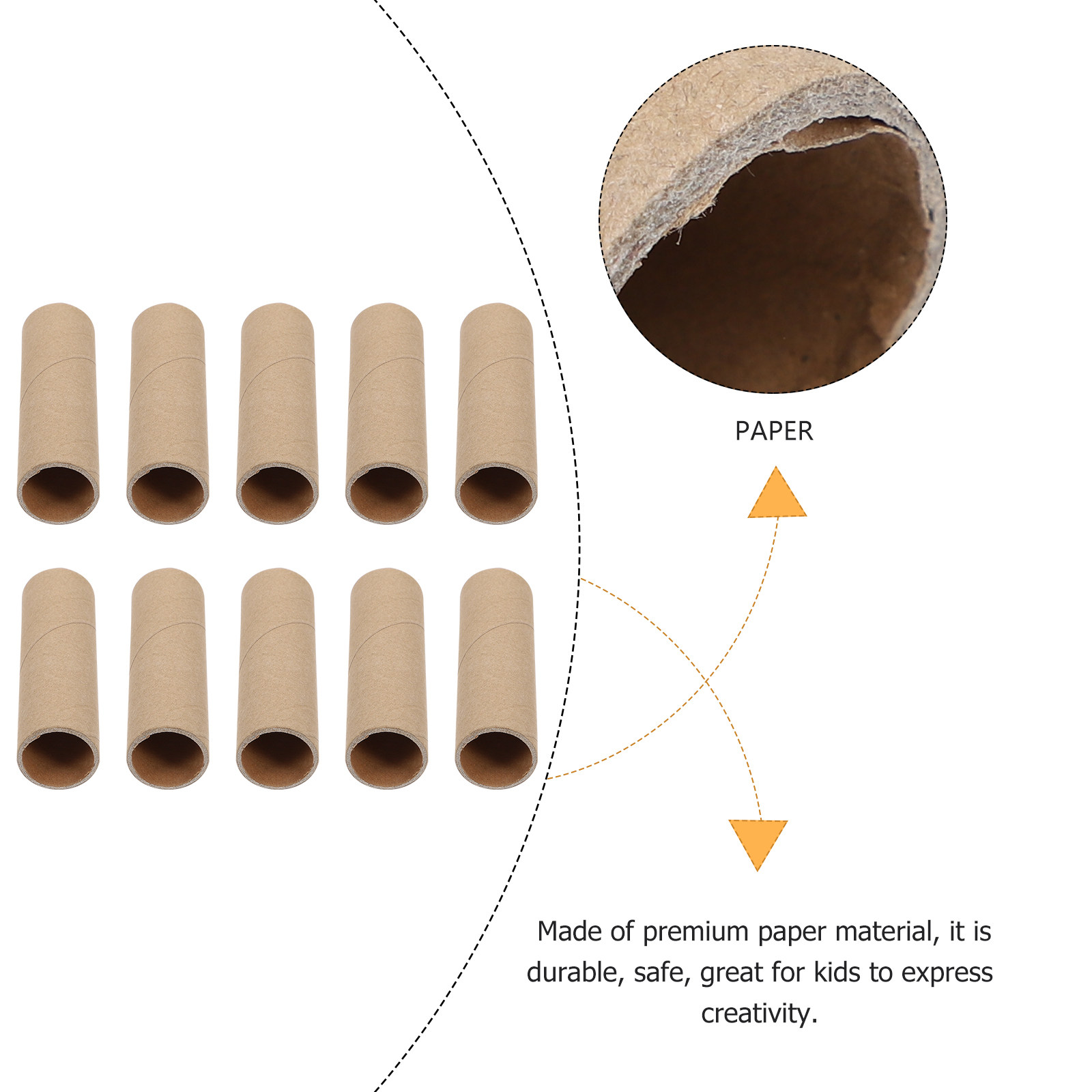 15 stuks kraftpapierbuizen, ro - Art Craft Cardboard recensie en prijs