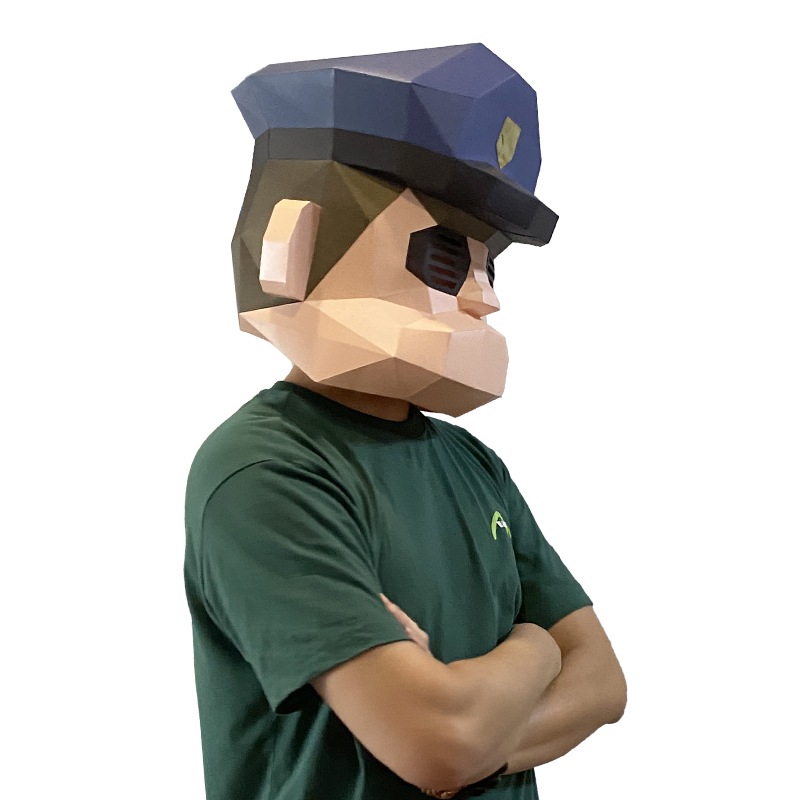 Cartoon Politie Masker Papier  - Art Craft Cardboard recensie en prijs