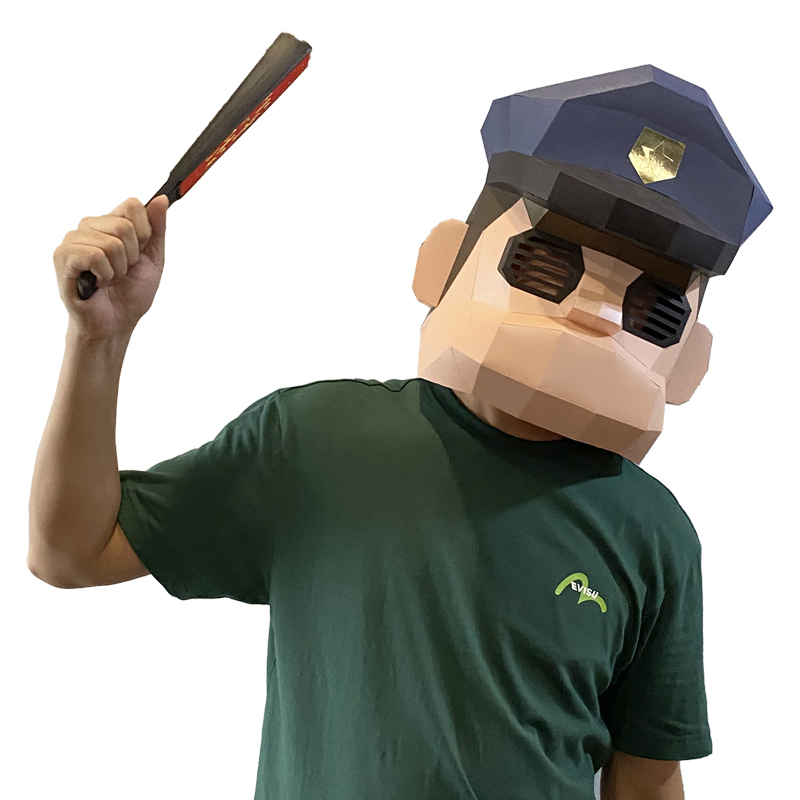 Cartoon Politie Masker Papier  - Art Craft Cardboard recensie en prijs