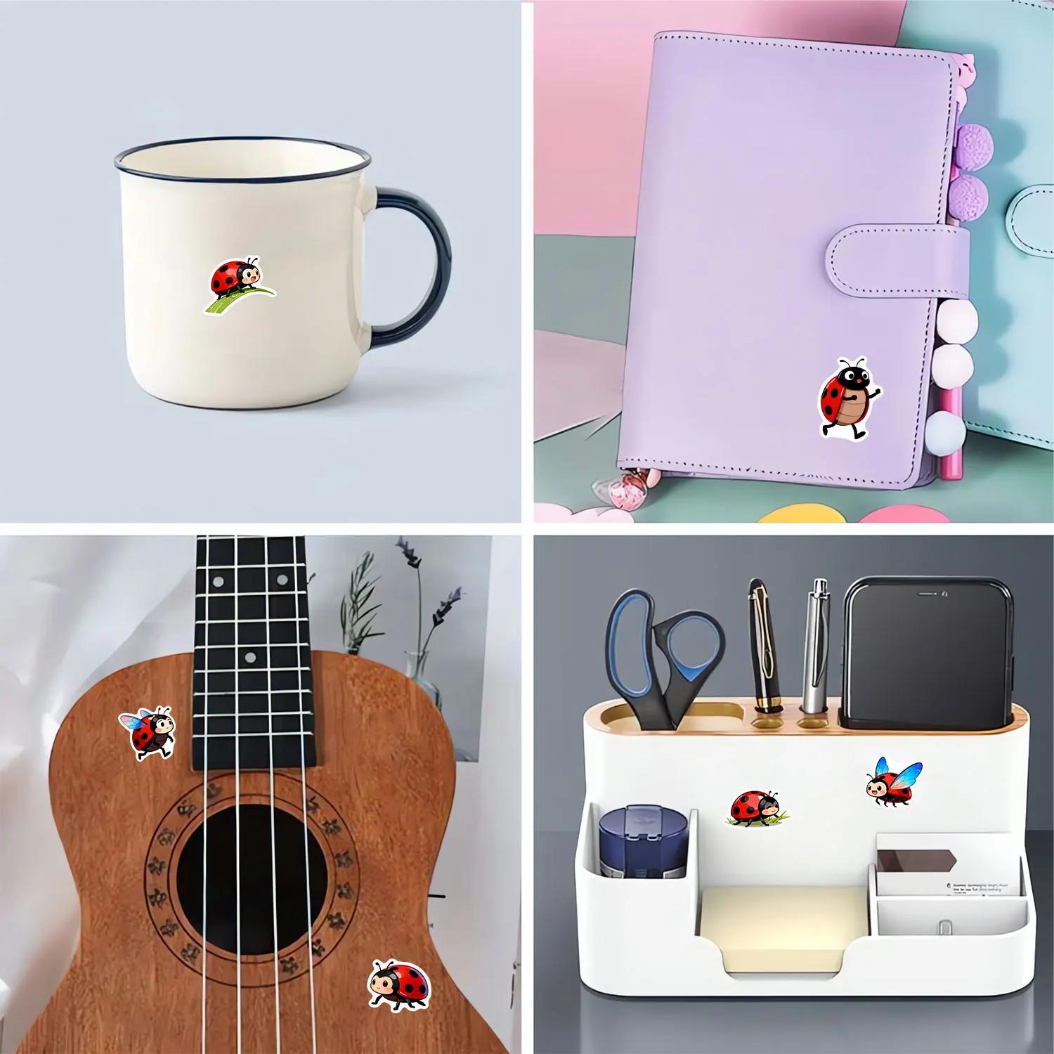 1Roll (500 Stuks) 10 Onregelma - Art Craft Ladybug recensie en prijs