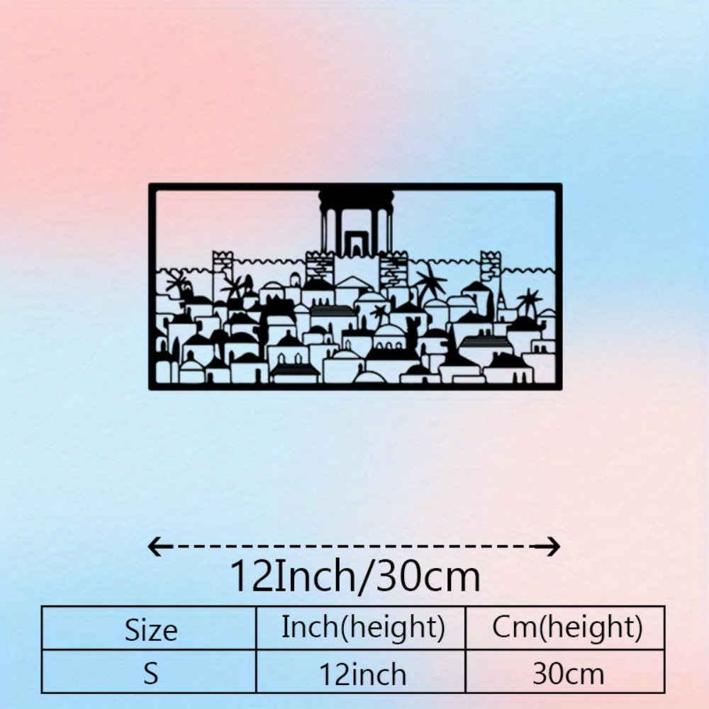 CIFBUY Metalen wandkunst Jeruz - Art & Craft Tape recensie en prijs