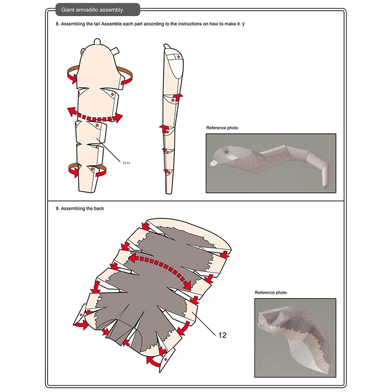 Giant Armadillo Origami Art Mi - Art Craft Cardboard recensie en prijs